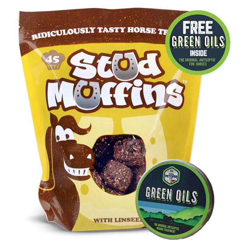 Stud muffins with foc green oils antiseptic gel