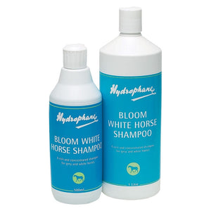 Hydrophane bloom white horse shampoo