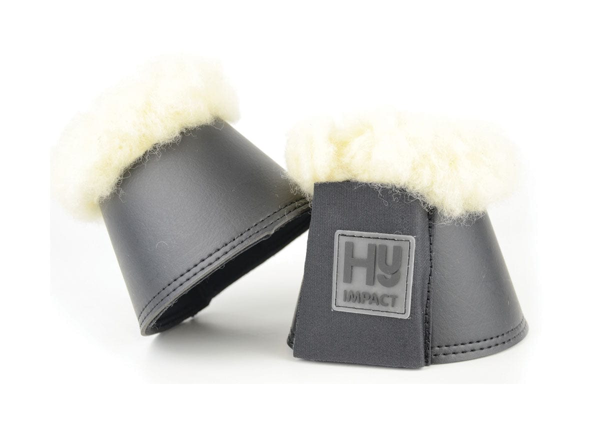 Hy equestrian lambskin over reach boots