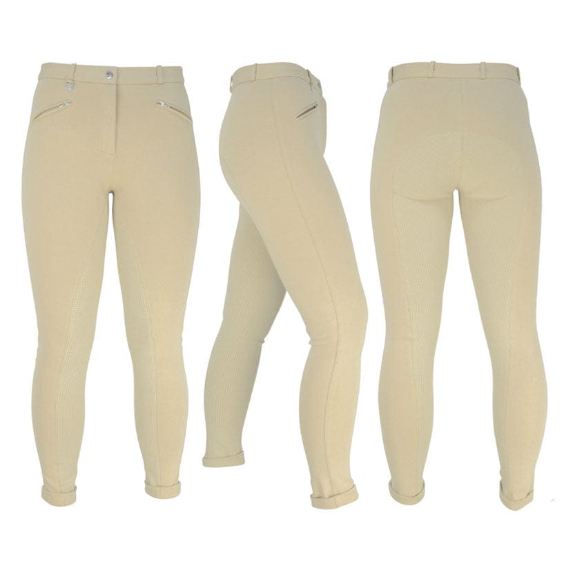 Hyperformance raised polka dot ladies jodhpurs