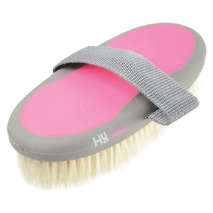 Hy equestrian pro groom goat hair body brush