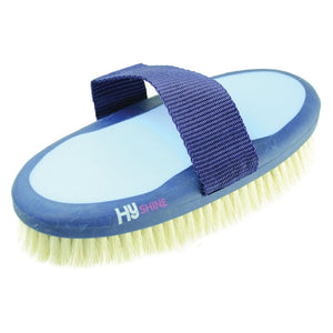 Hy equestrian pro groom goat hair body brush