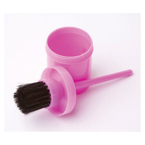 Lincoln hoof oil brush with container