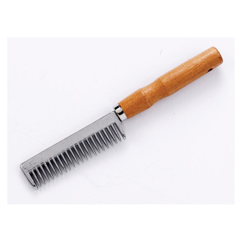 Lincoln tail comb with wooden handle