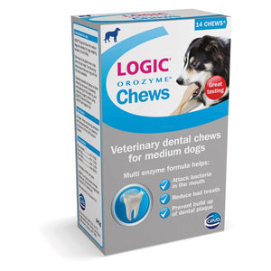 Logic orozyme chews for small dogs