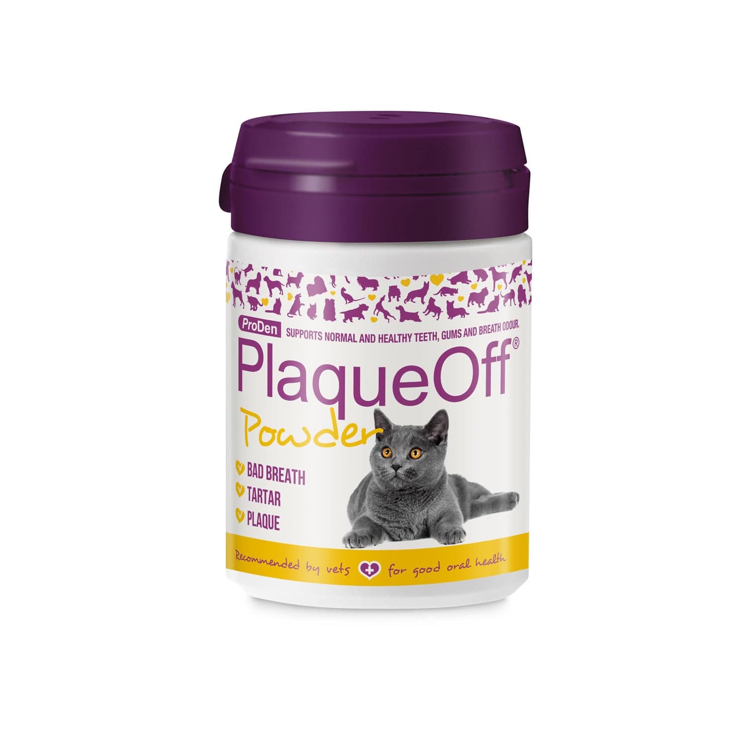 Proden plaqueoff powder cat