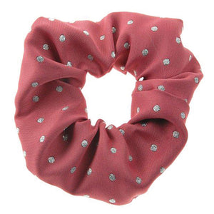 Showquest Scrunchie Lurex Medium Spot