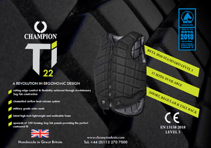Champion Titanium Ti22 Body Protector