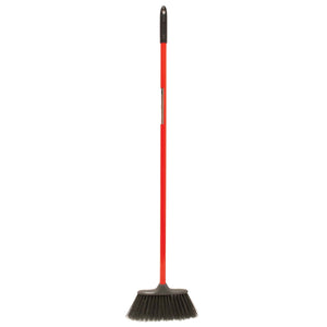 Red Gorilla Poly Yard Broom with Handle