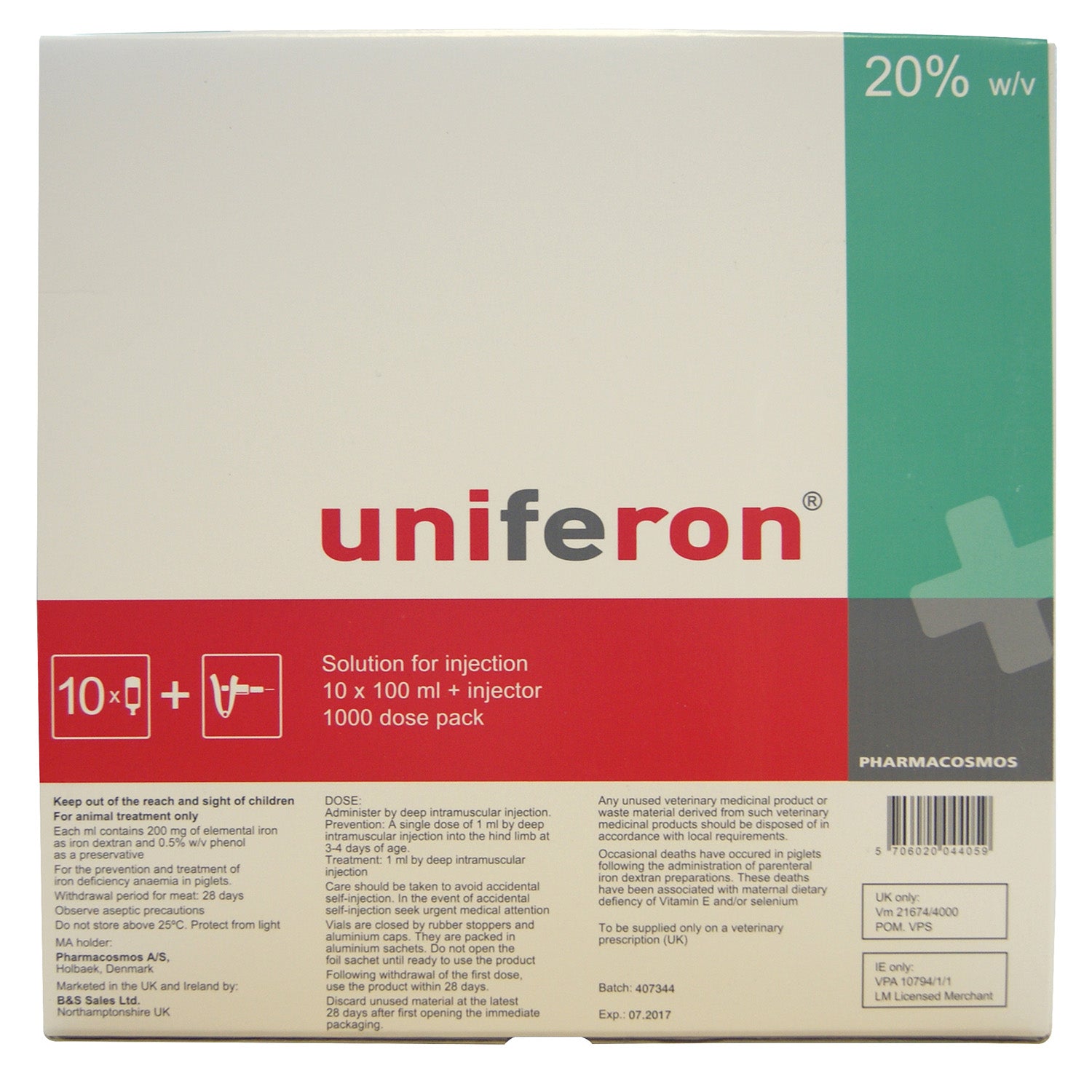 Virbac Uniferon 20%