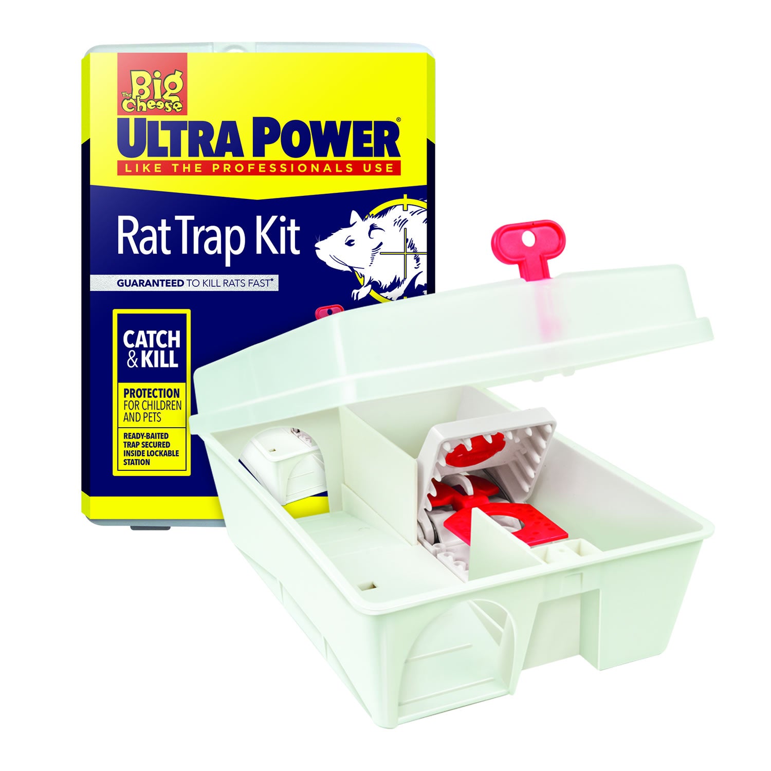 The Big Cheese Ultra Power Rat Trap Kit