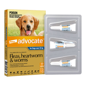 Advocate Spot-On Solution 400 mg for Extra Large Dogs (25 - 40 kg)