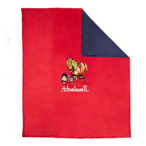 Hy Equestrian Thelwell Collection Fleece Blanket