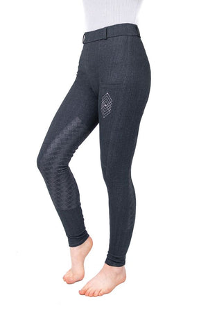 Hy Equestrian Jesmond Jewel Denim Look Tights