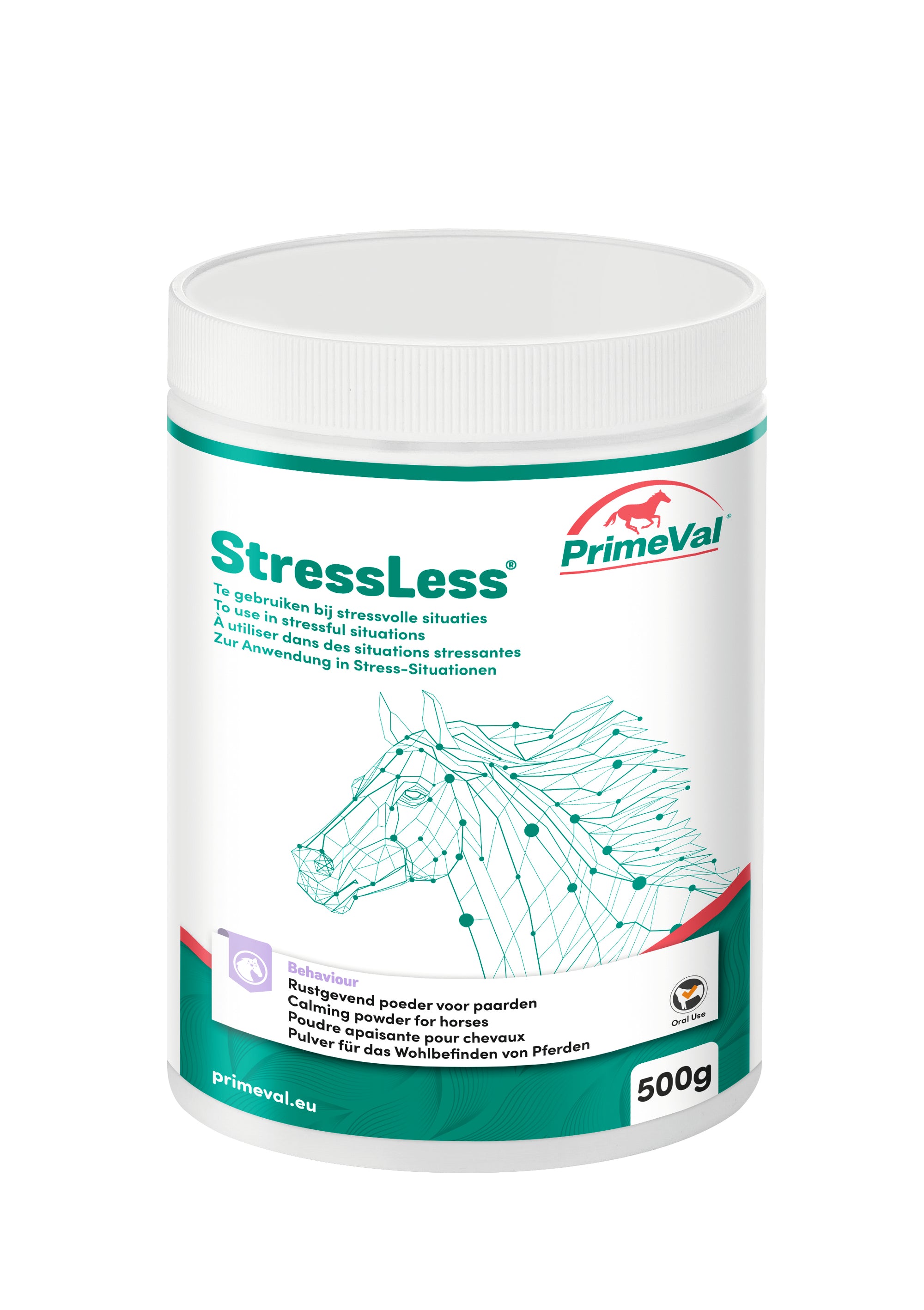 Beaphar Primeval Stressless Paard Powder