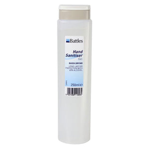 Battles hand sanitiser gel