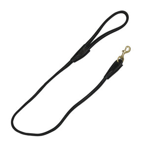 Benji & Flo Superior Rolled Leather Dog Lead